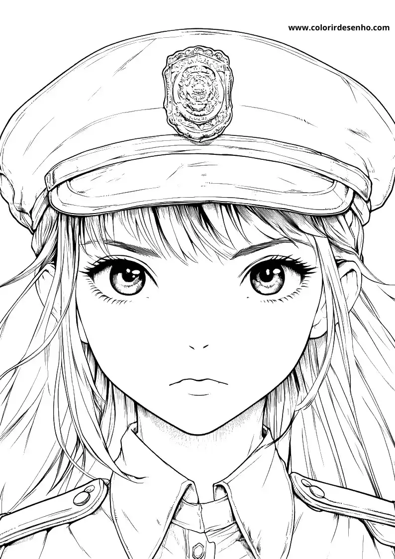 Download Free Printable Police Coloring Pages For Kids And Adults 5