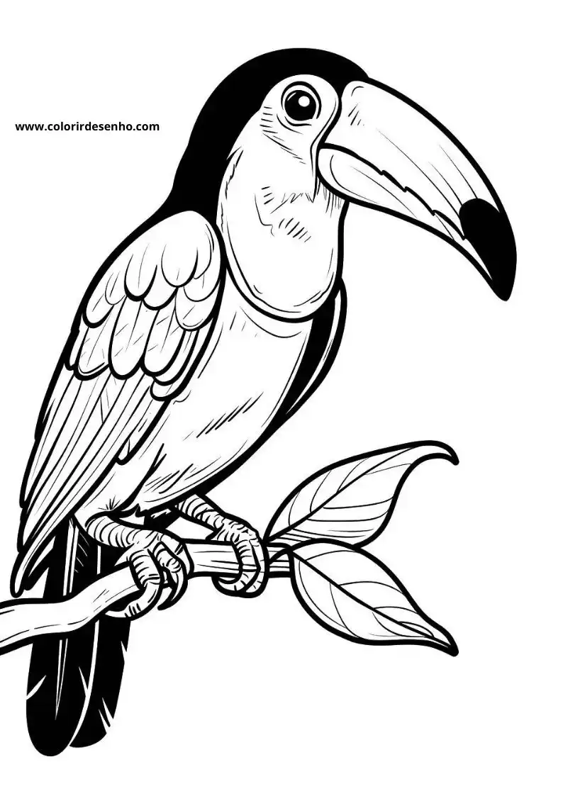 Download Free Printable Toucan Coloring Pages For Kids And Adults 1