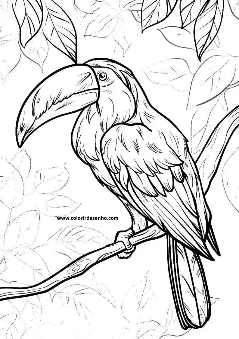 Download Free Printable Toucan Coloring Pages For Kids And Adults 2