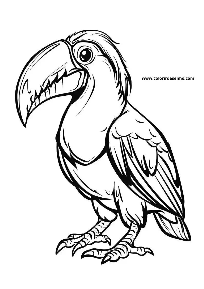Download Free Printable Toucan Coloring Pages For Kids And Adults 4
