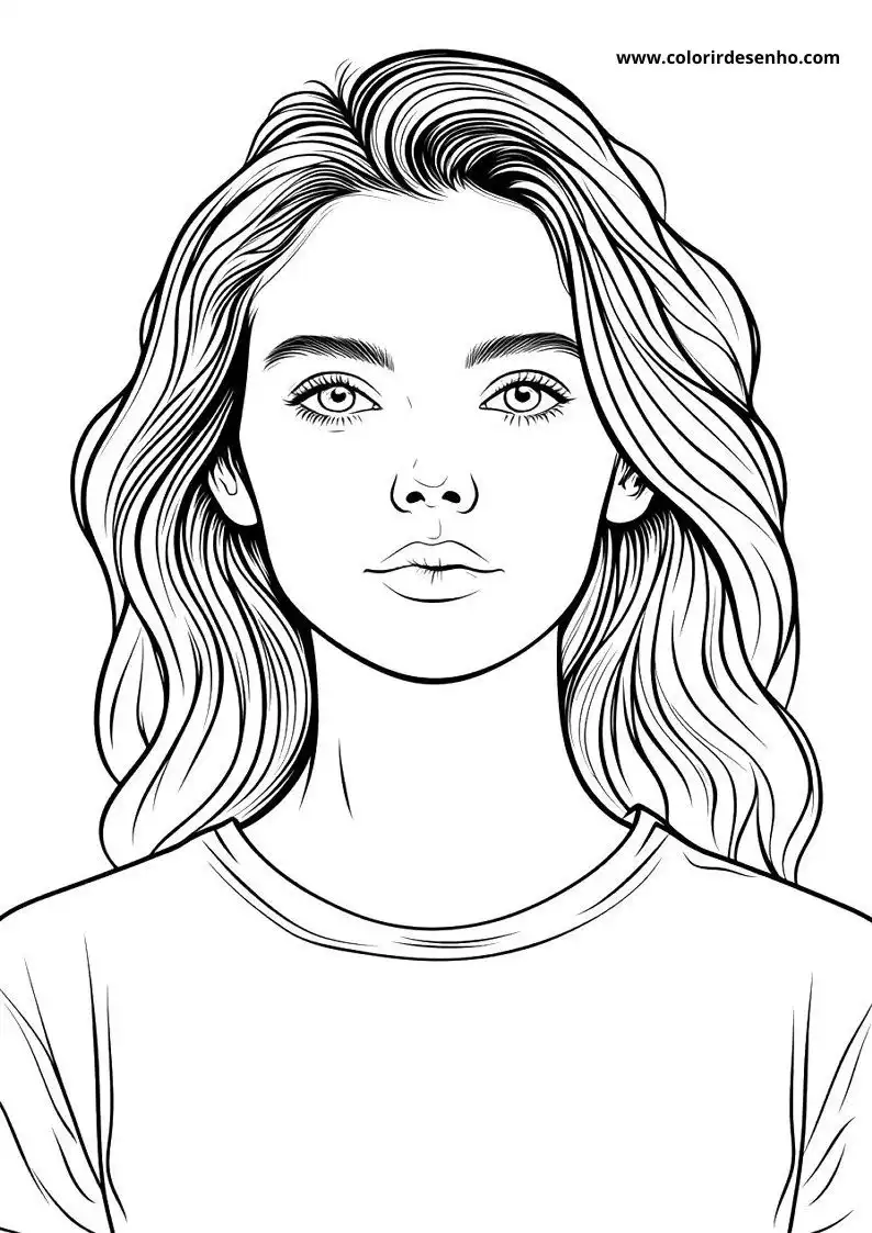 Download Free Printable Woman Coloring Pages For Kids And Adults 12