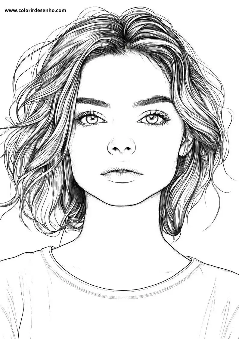 Download Free Printable Woman Coloring Pages For Kids And Adults 8