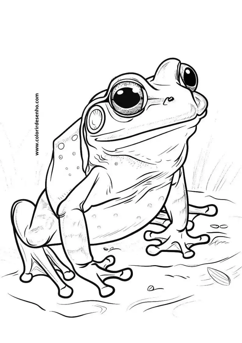 Download Frog Coloring Pages 11