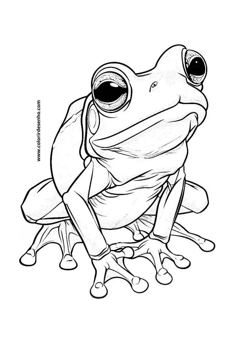 Download Frog Coloring Pages 2