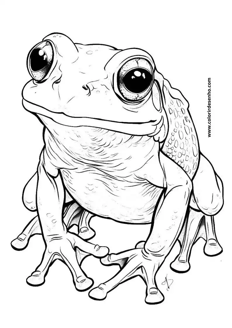 Download Frog Coloring Pages 5
