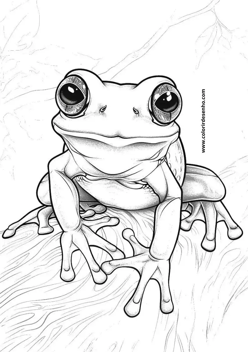 Download Frog Coloring Pages 9