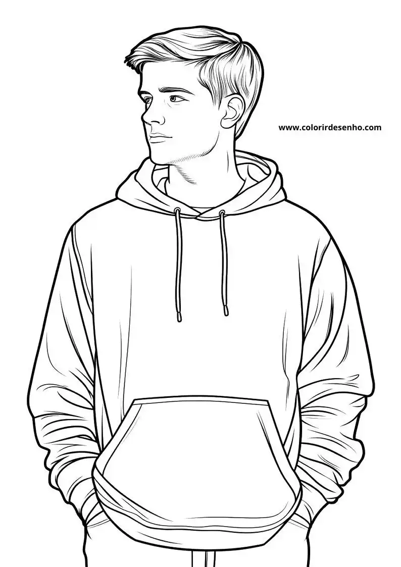 Download Man Coloring Pages 4