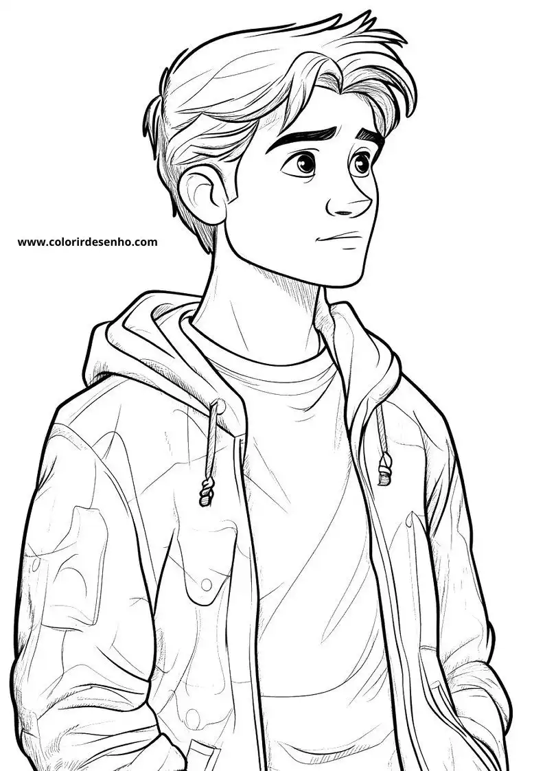 Download Man Coloring Pages 6
