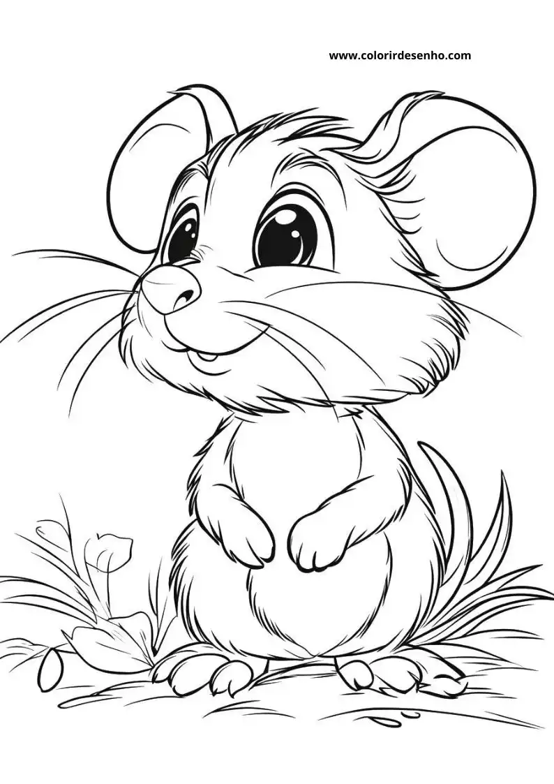 Download Mouse Coloring Pages 4
