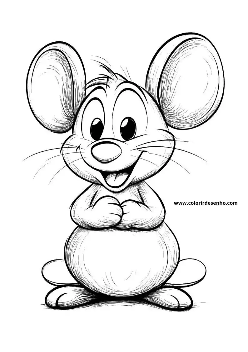 Download Mouse Coloring Pages 9