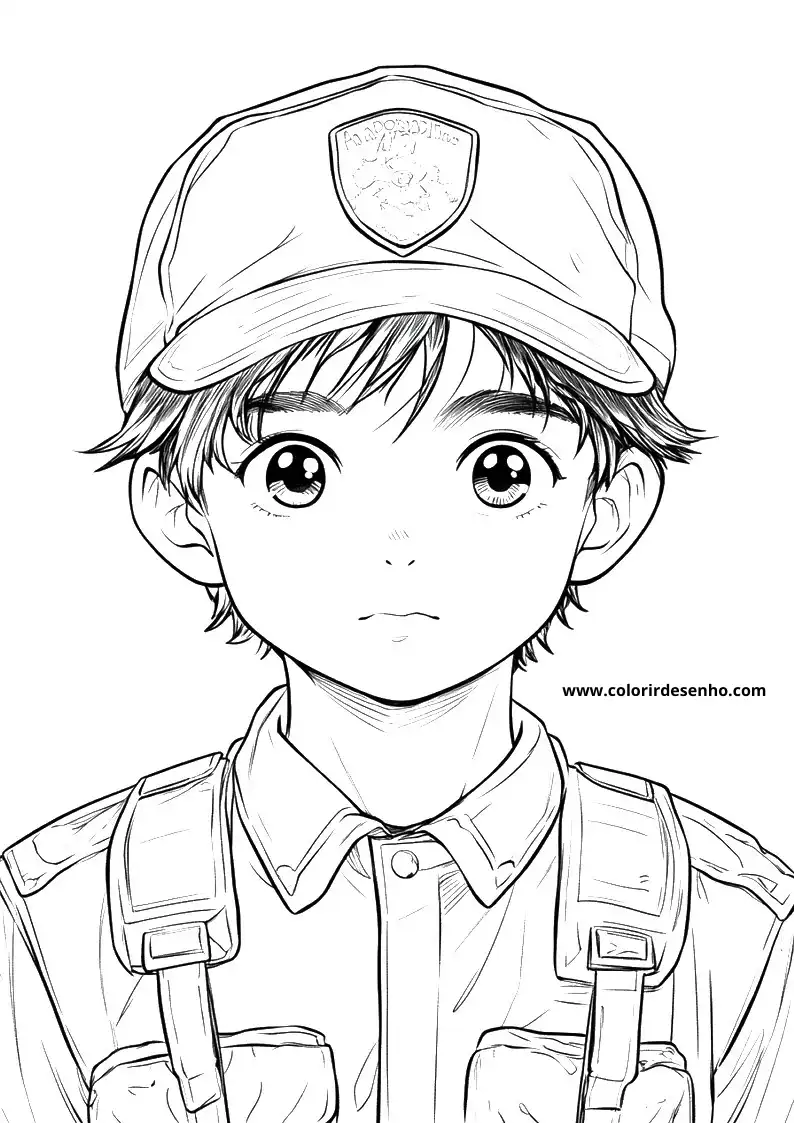 Download Police Coloring Pages 5