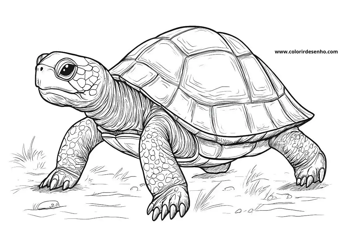 Download Turtle Coloring Pages 1