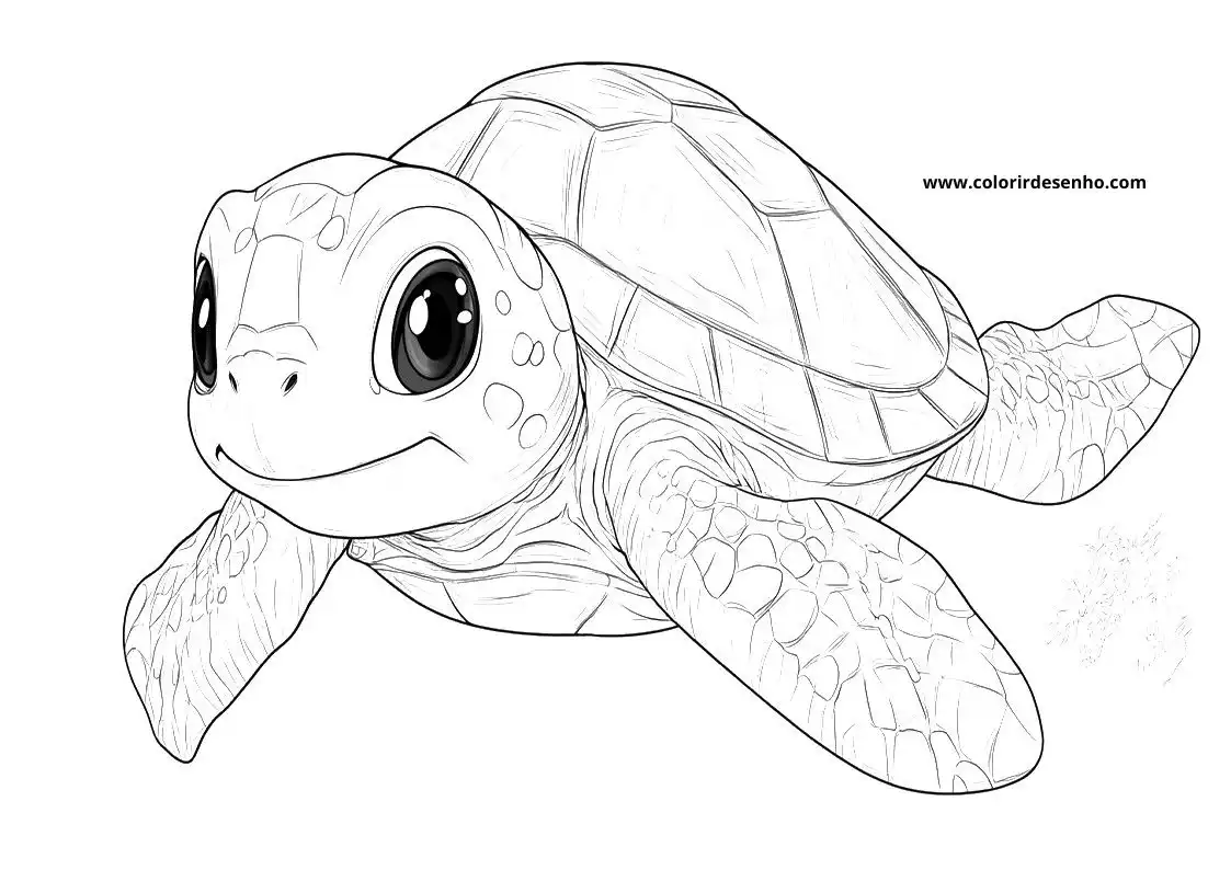 Download Turtle Coloring Pages 7