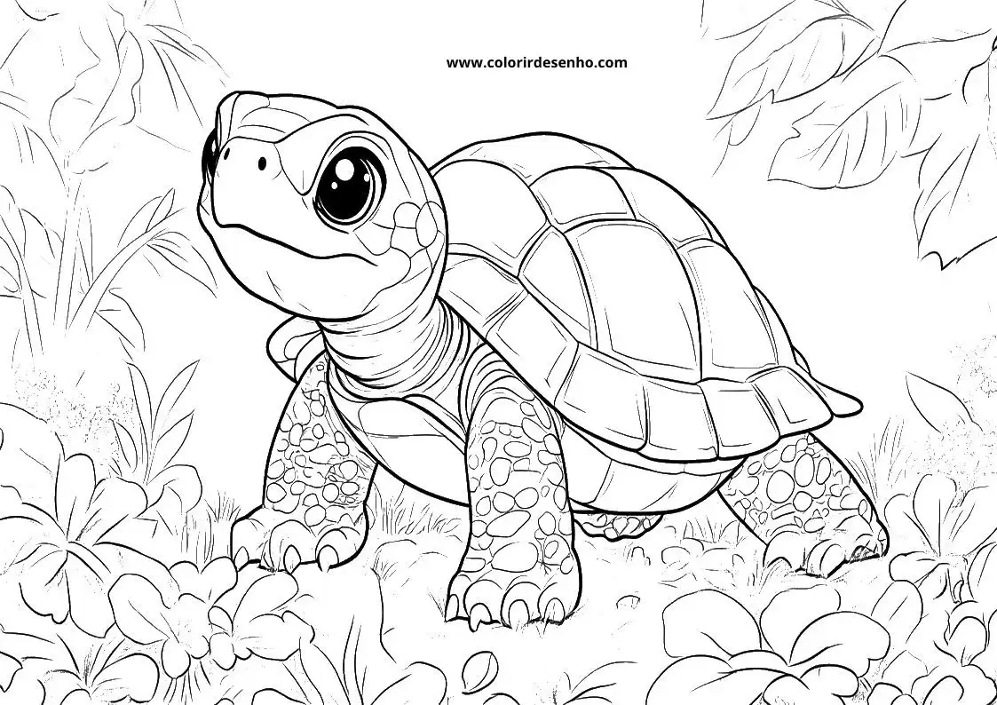 Download Turtle Coloring Pages 9
