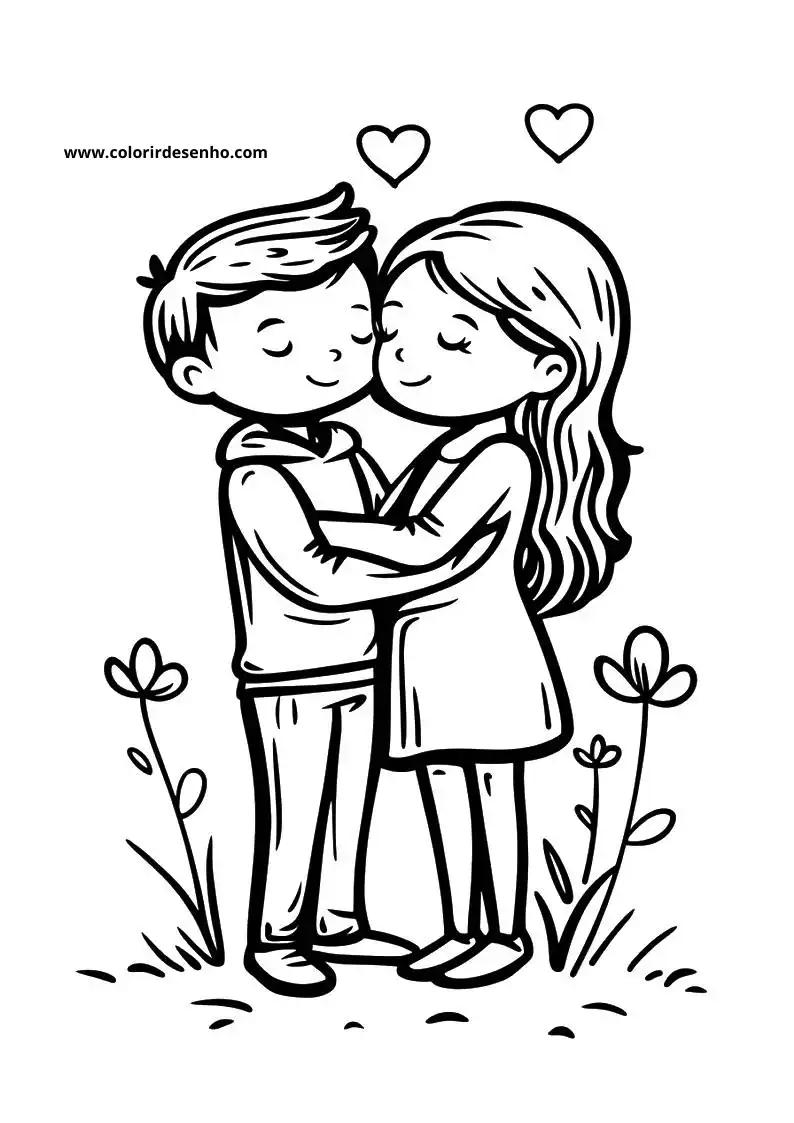 Download Valentine’s Day Coloring Pages 4