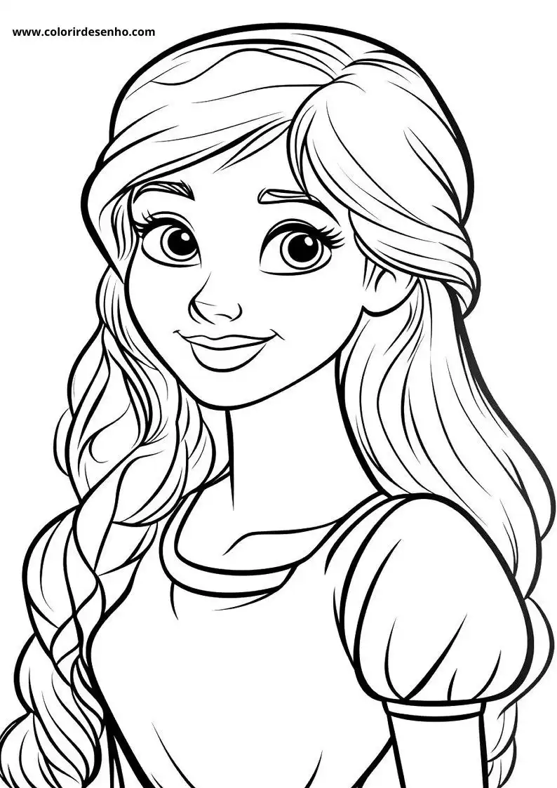 Download Woman Coloring Pages 5