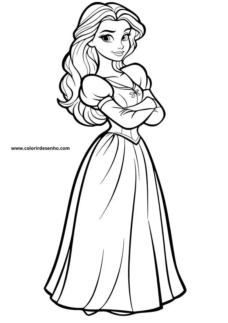Download Woman Coloring Pages 6