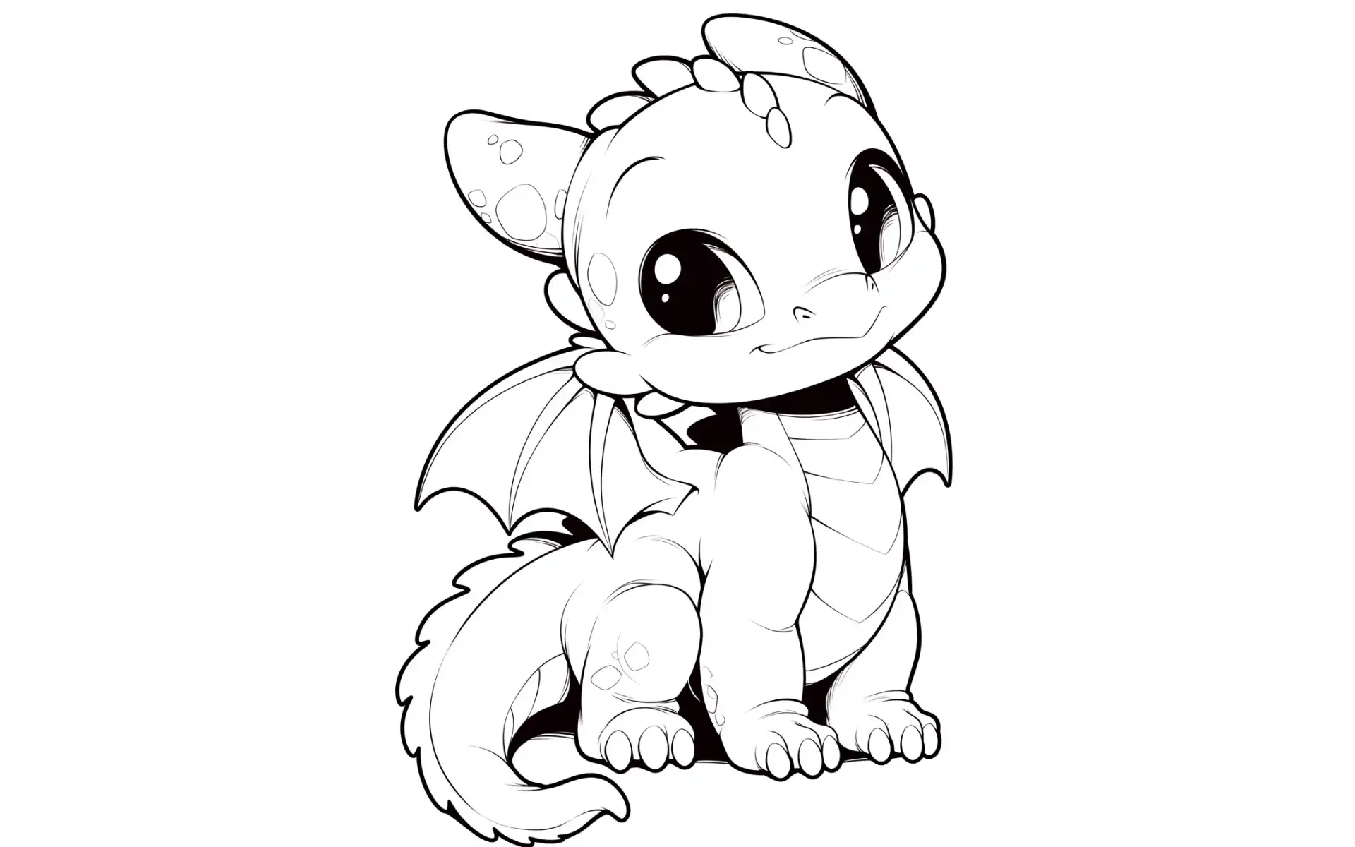 Free Coloring Pages 2 Dragon Coloring Pages