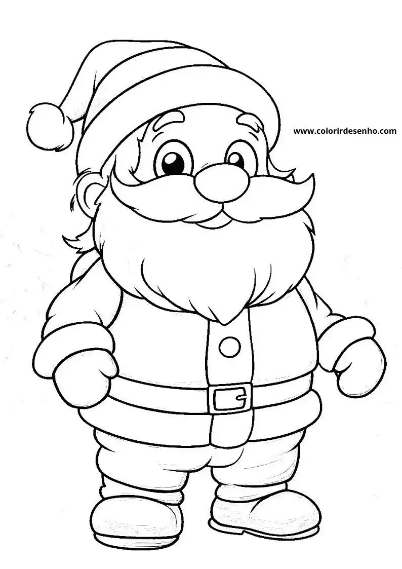 Educational Christmas Coloring Pages 8