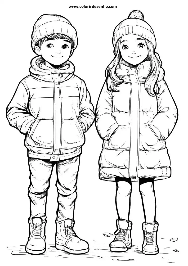 Educational Couples Coloring Pages 3