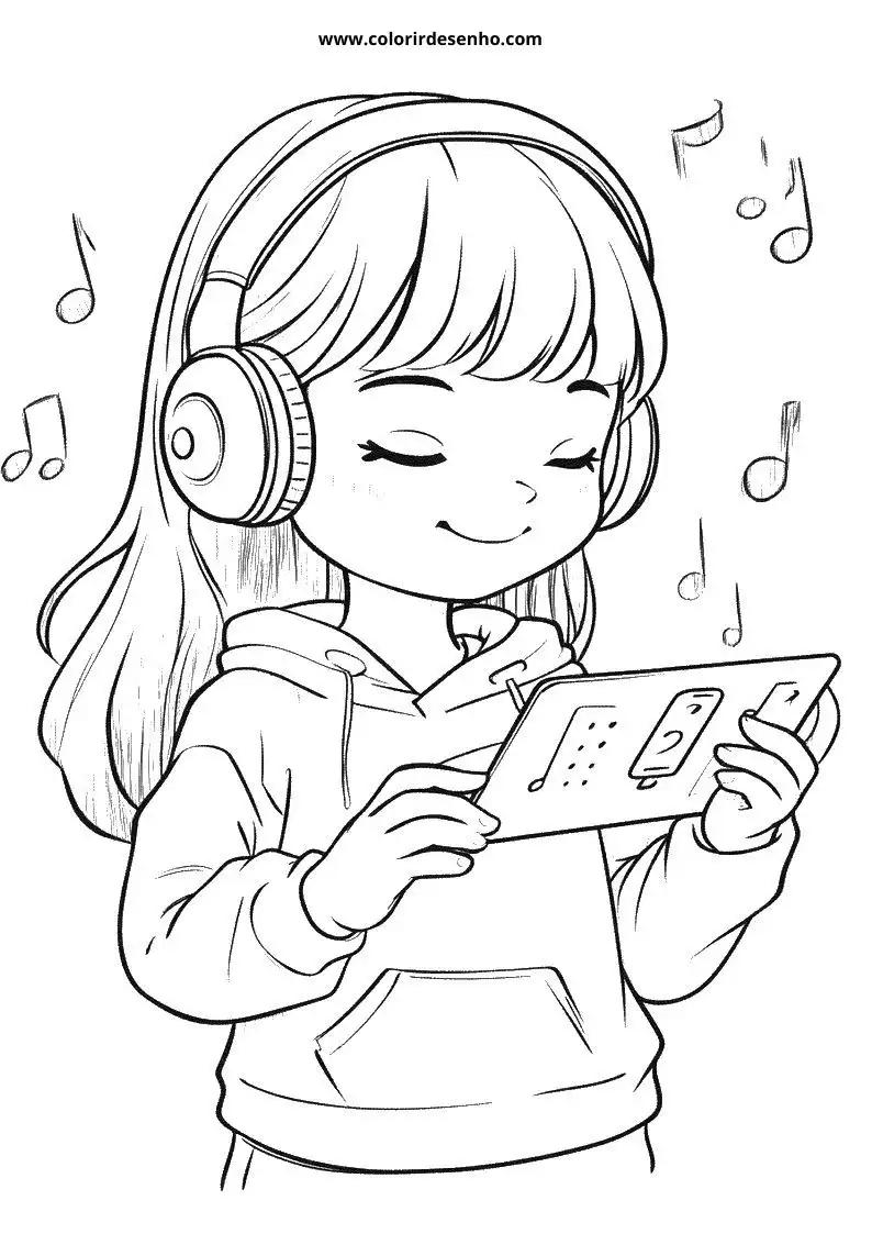 Educational Music Coloring Pages 2