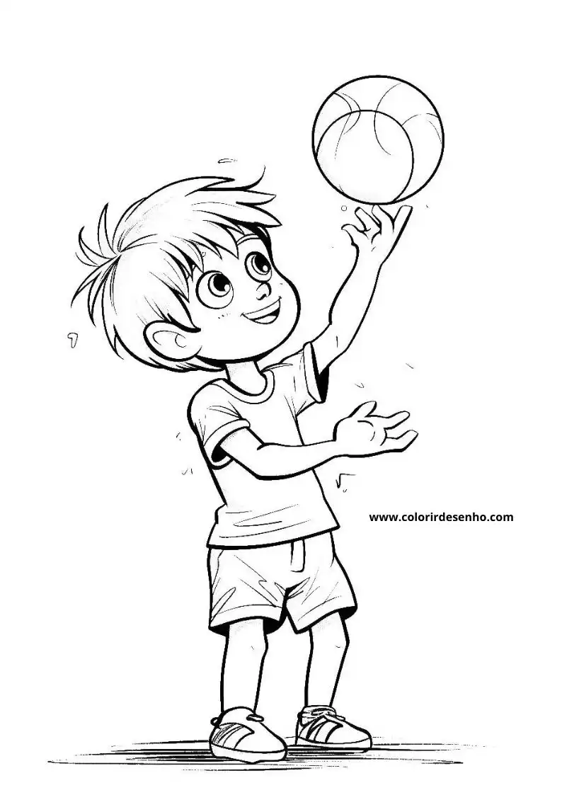 Educational Soccer Coloring Pages 3