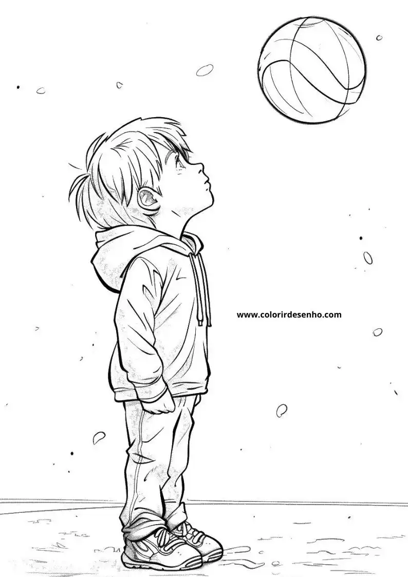 Educational Soccer Coloring Pages 5