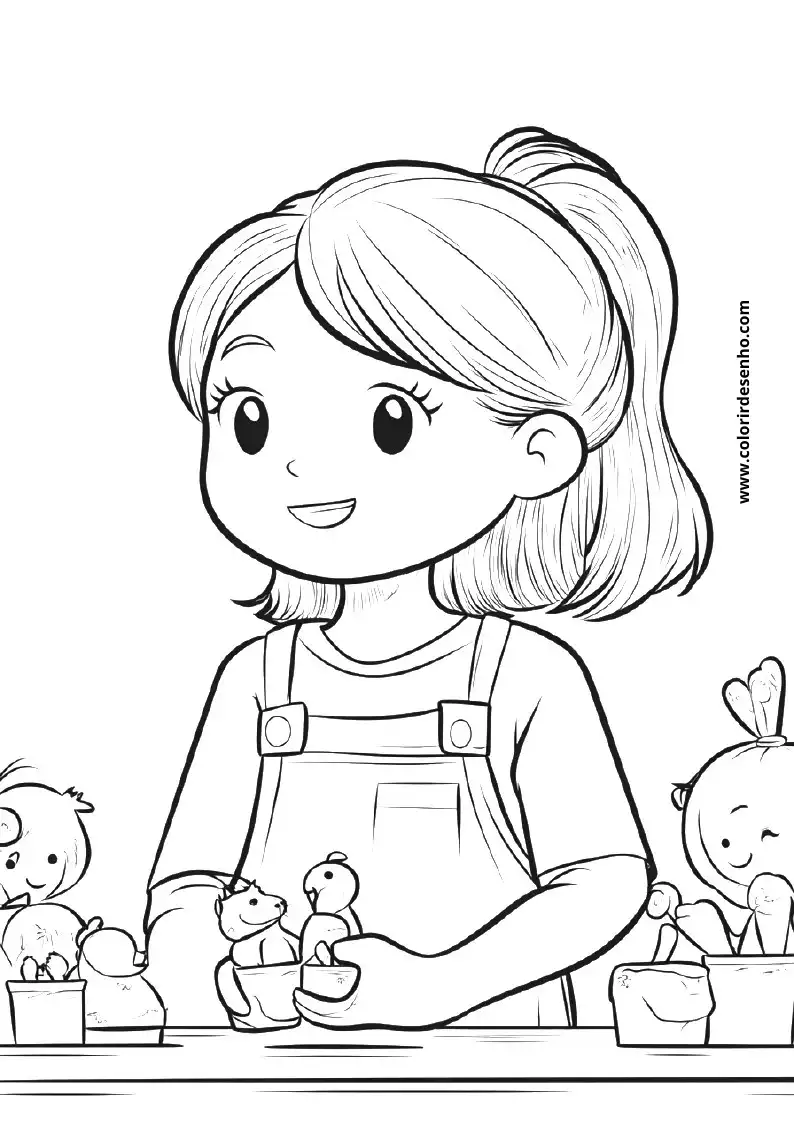 Educational Teacher Coloring Pages 8