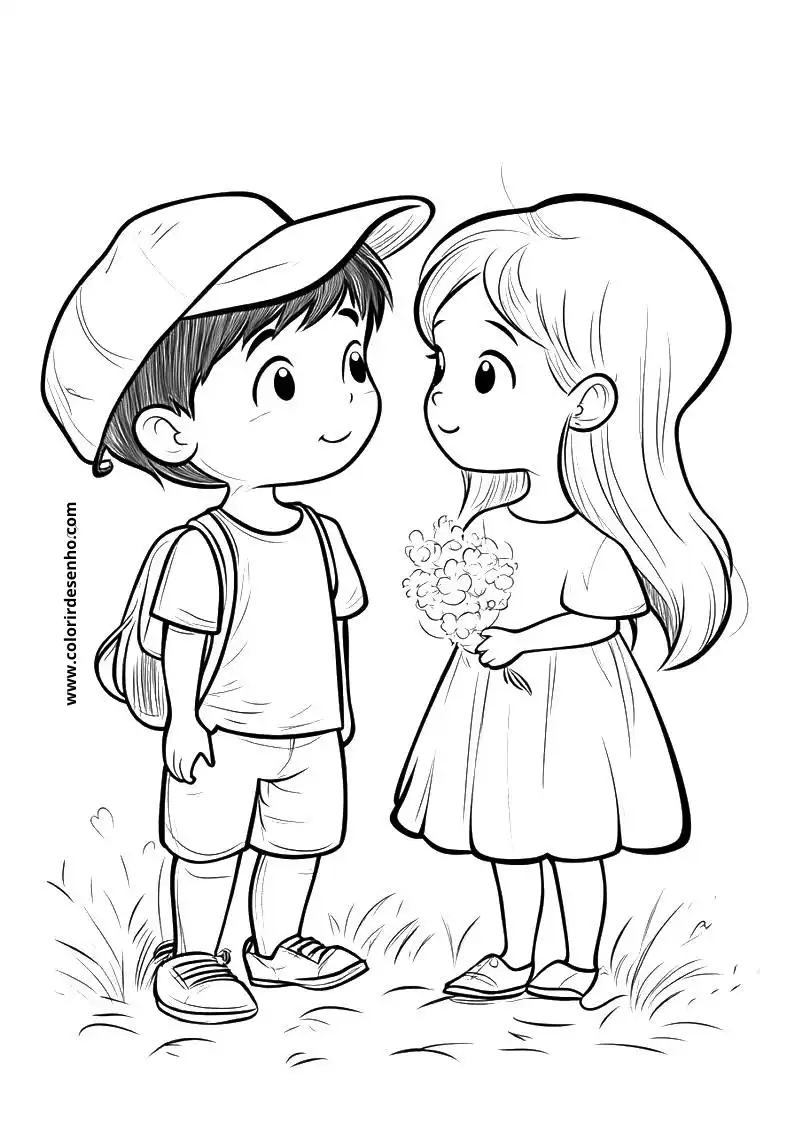 Educational Valentine’s Day Coloring Pages 3