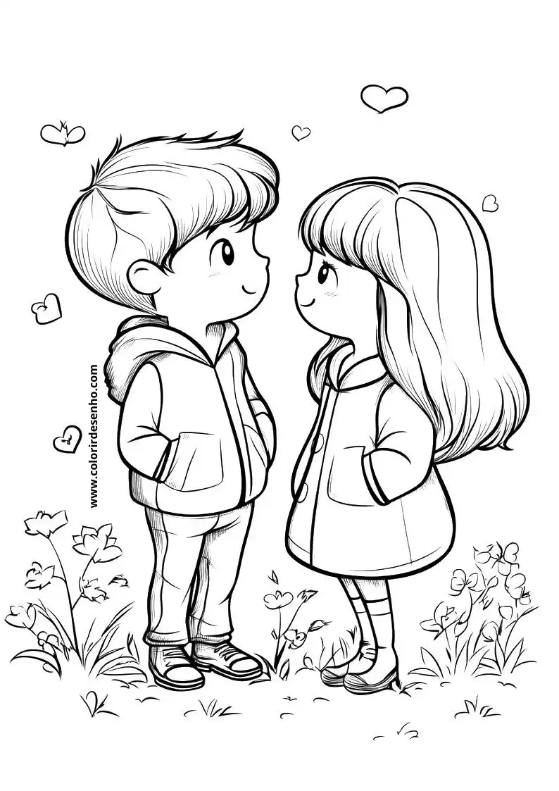 Educational Valentine’s Day Coloring Pages 4