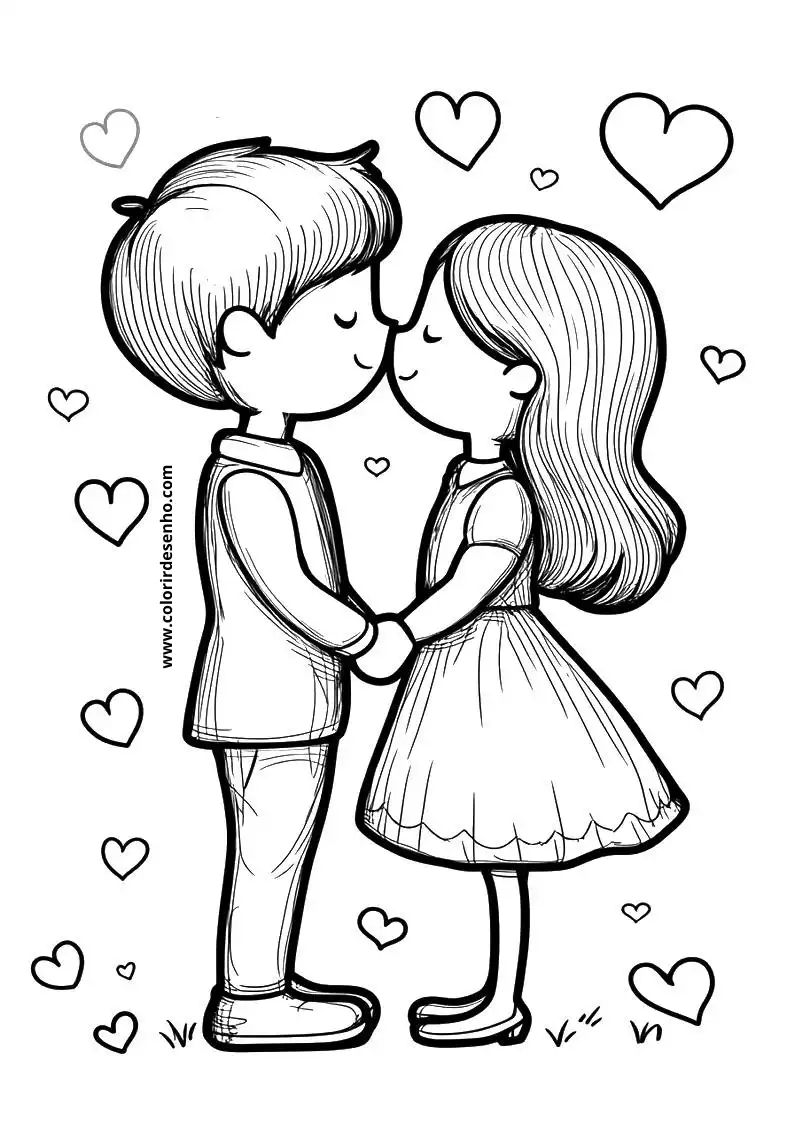 Educational Valentine’s Day Coloring Pages 7