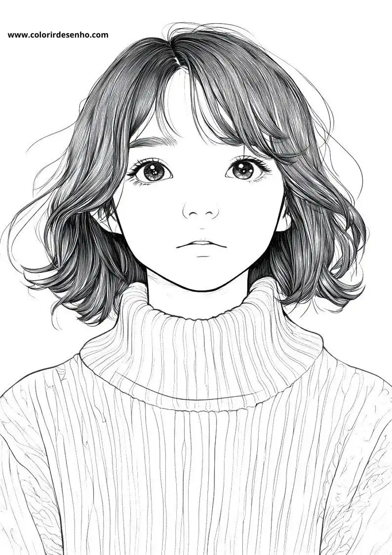 Educational Woman Coloring Pages 5