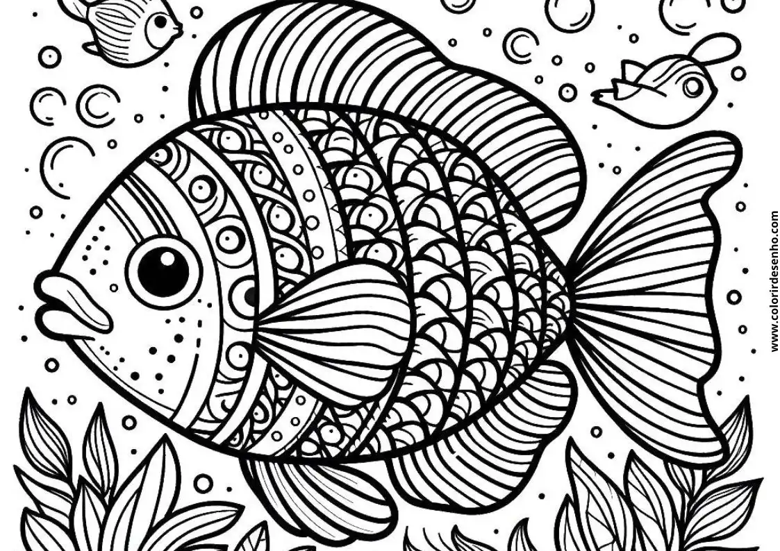 Fish Picture Coloring Pages 5