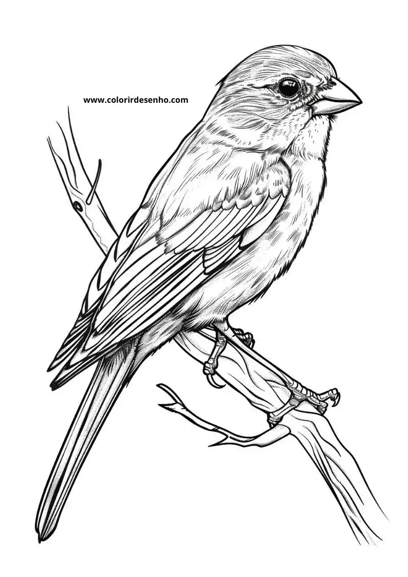Free Bird Coloring Pages Download 7
