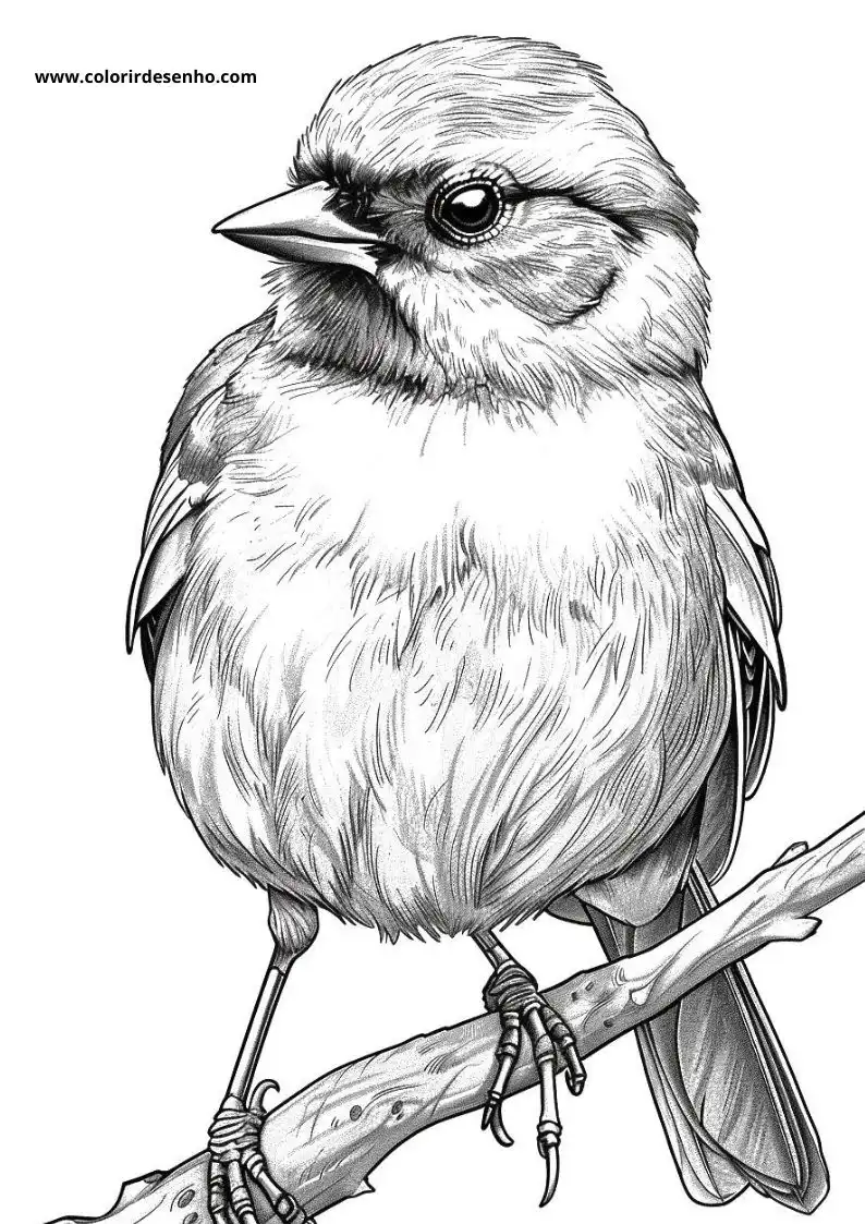 Free Bird Coloring Pages Download 8