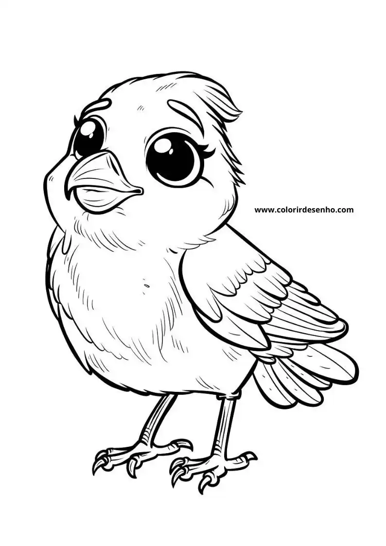 Free Bird Coloring Pages Download 9