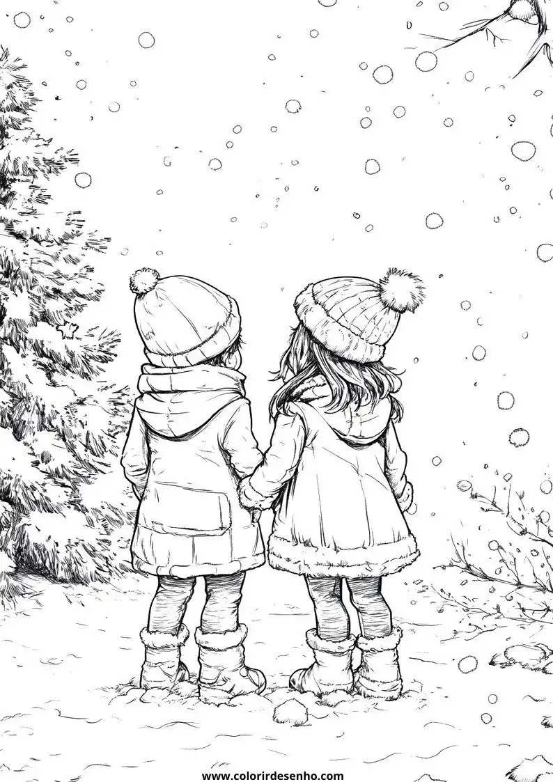 Free Christmas Coloring Pages Download 2