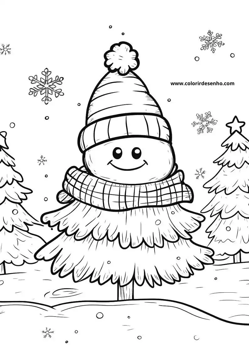 Free Christmas Coloring Pages Download 5
