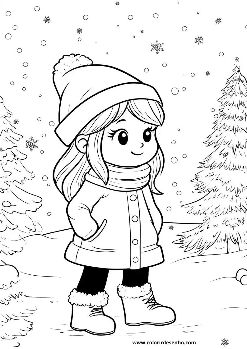 Free Christmas Coloring Pages Download 7