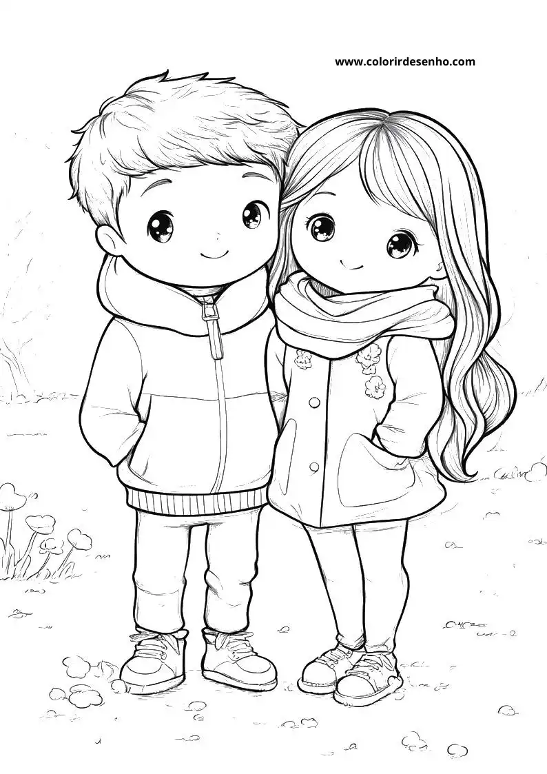 Free Couples Coloring Pages Download 6