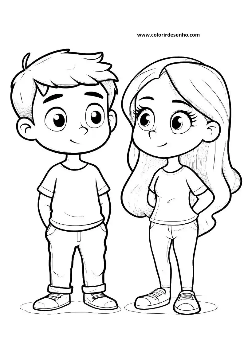 Free Couples Coloring Pages Download 8
