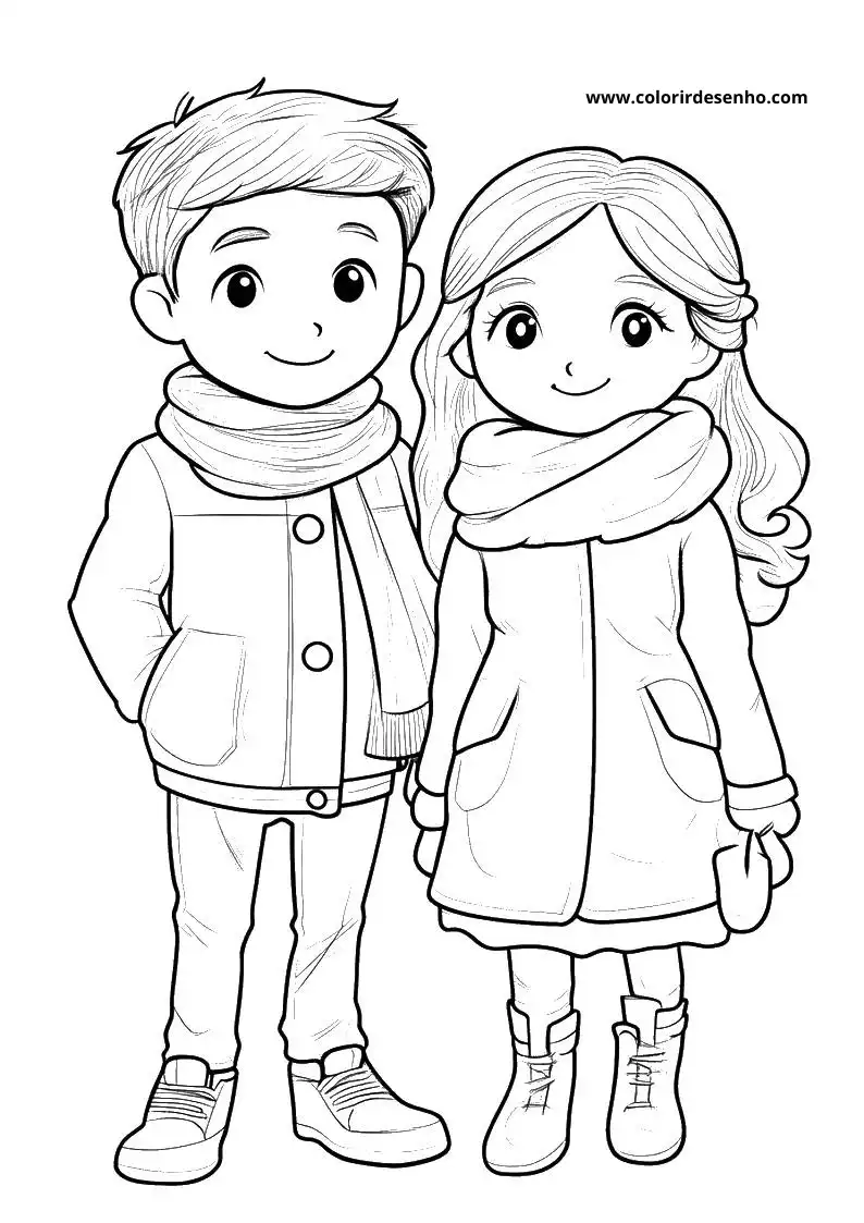 Free Couples Coloring Pages Download 9