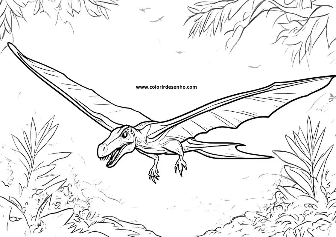 Free Dinosaur Coloring Pages Download 4