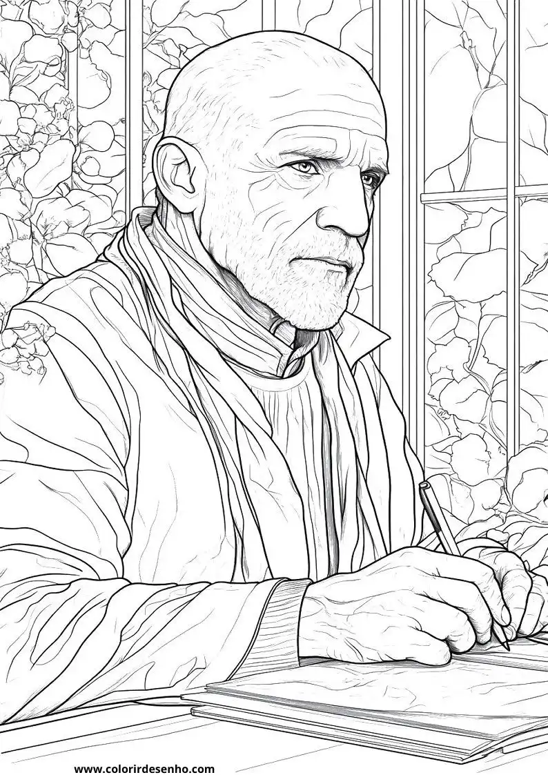 Free Man Coloring Pages Download 8