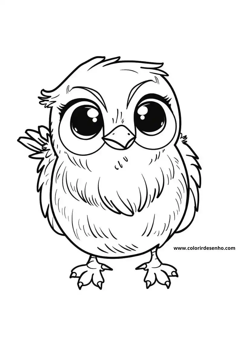 Free Printable Bird Coloring Pages in PDF 18