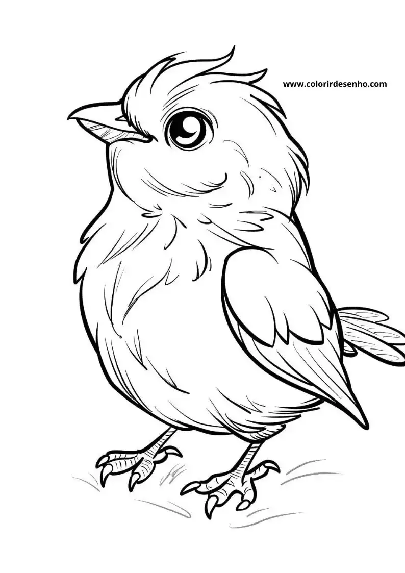 Free Printable Bird Coloring Sheets 11