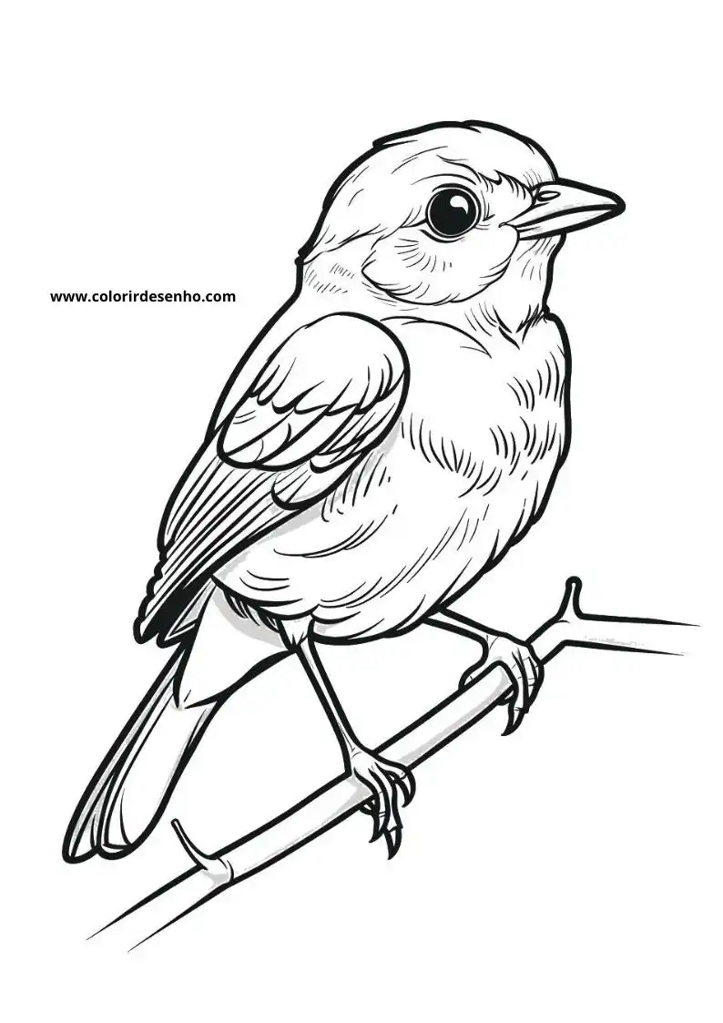 Free Printable Bird Coloring Sheets 2