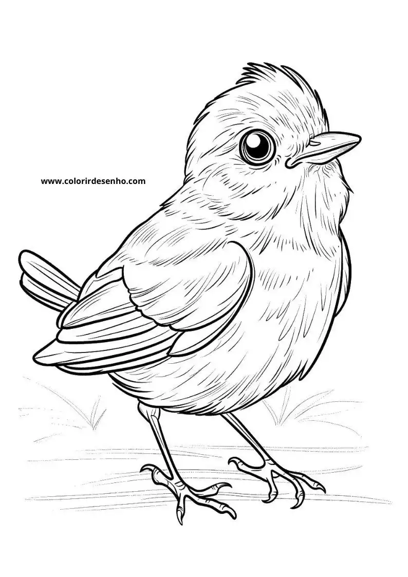 Free Printable Bird Coloring Sheets 4