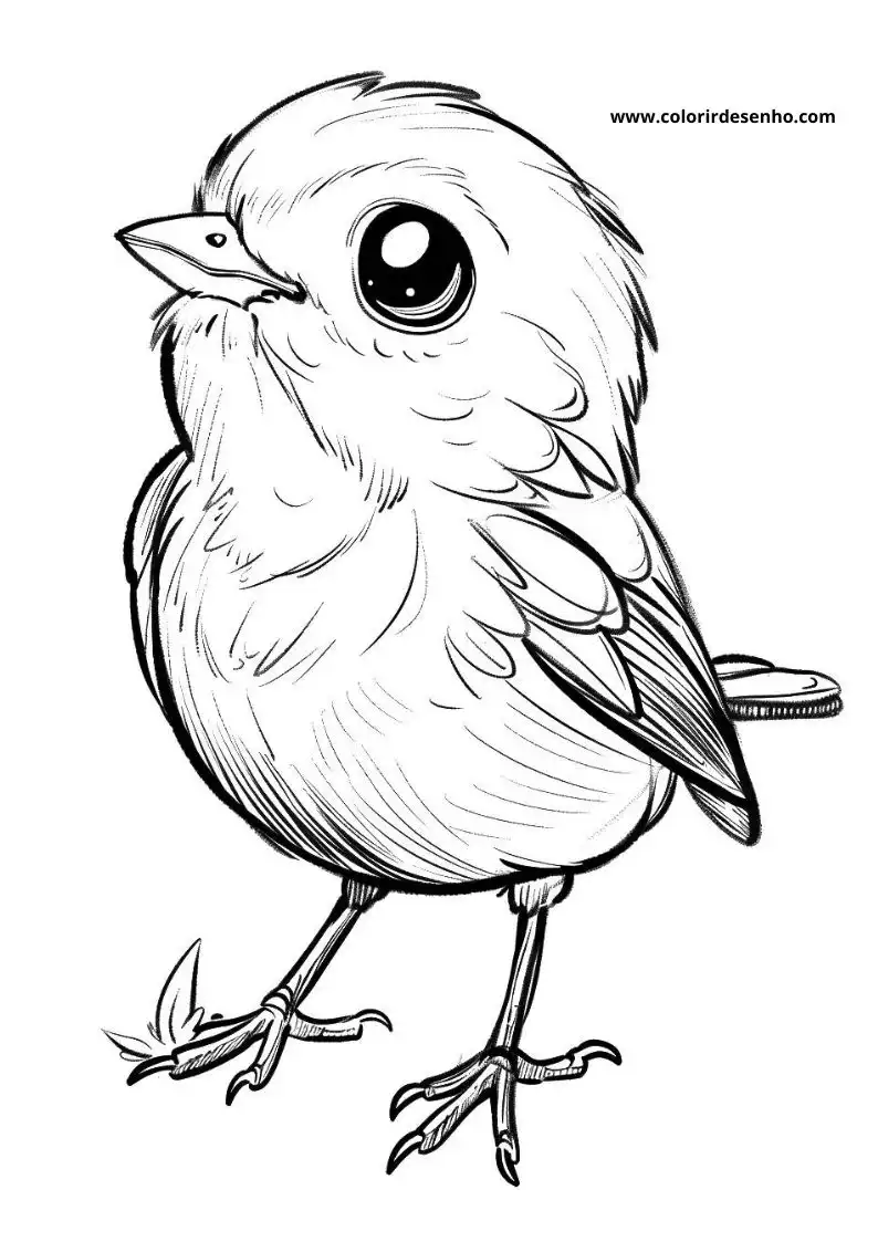 Free Printable Bird Coloring Sheets 6