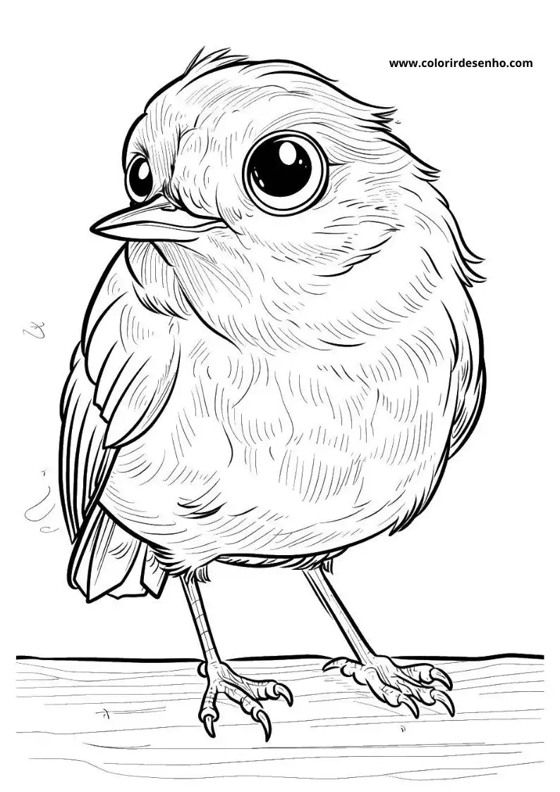 Free Printable Bird Coloring Sheets 7